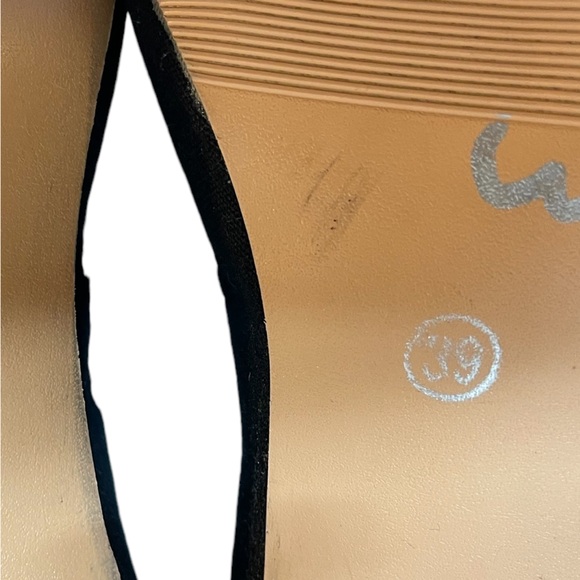 VIA SPIGA Black Patent Leather High Heel Ankle Boots Zip Stiletto - Size 39 - Picture 13 of 13